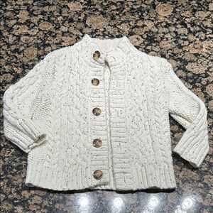 Cat & Jack Cable Knit Cardigan - Cream